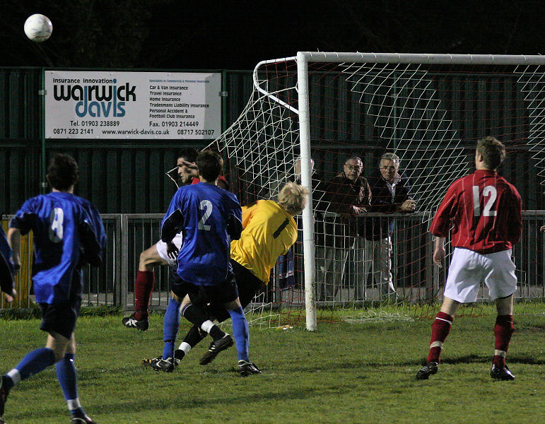 ... and Tom Rand blocks the shot
